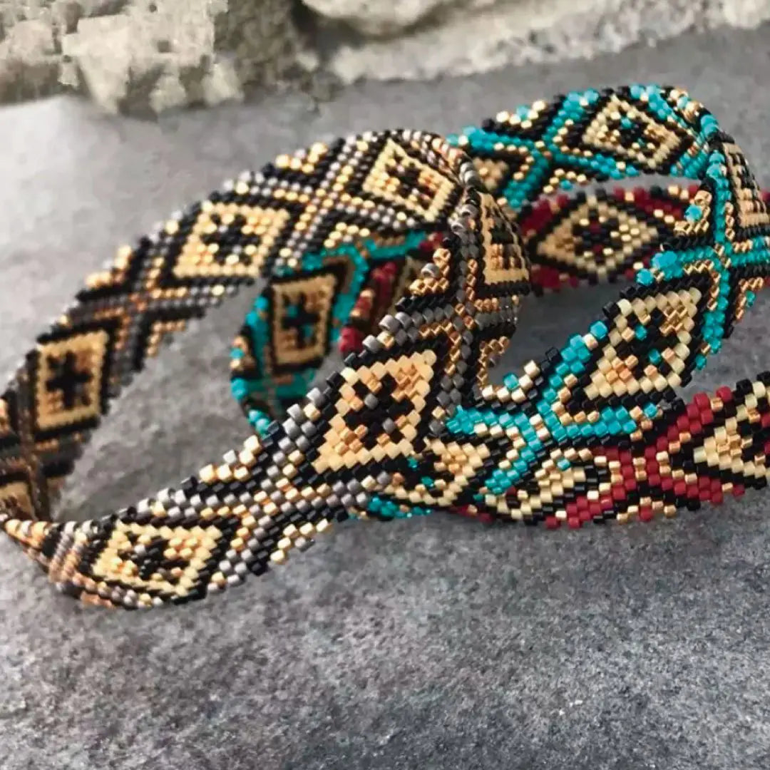 Mayan Lakes Handmade Bracelet