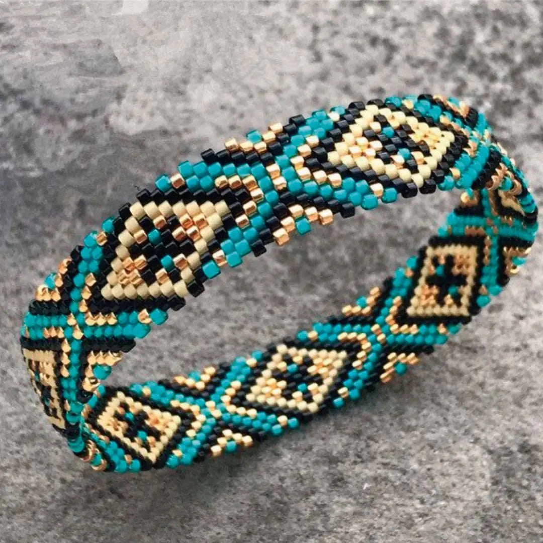 Mayan Lakes Handmade Bracelet