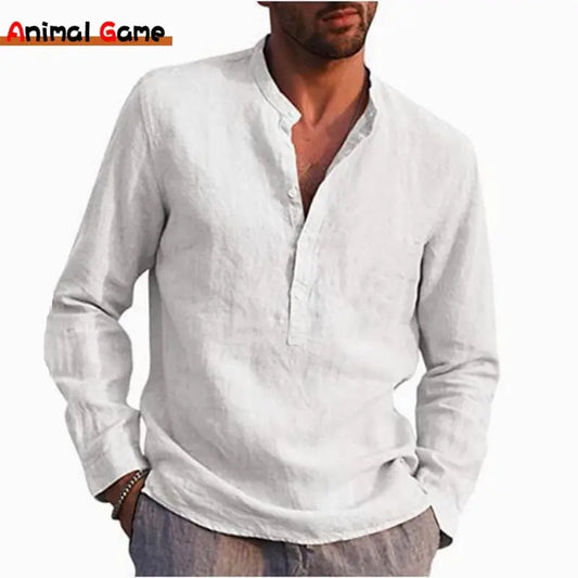 Monaco Linen Long Sleeve T-Shirt